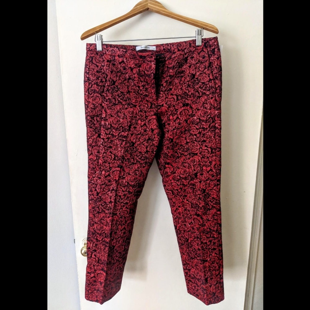 Bimba & Lola (Bimba y Lola) Red Cropped Trousers